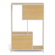 Seaford Bookcase in Oak & Grey – image 5