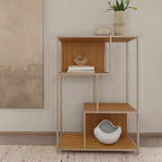 Seaford Bookcase in Oak & Grey – image 6