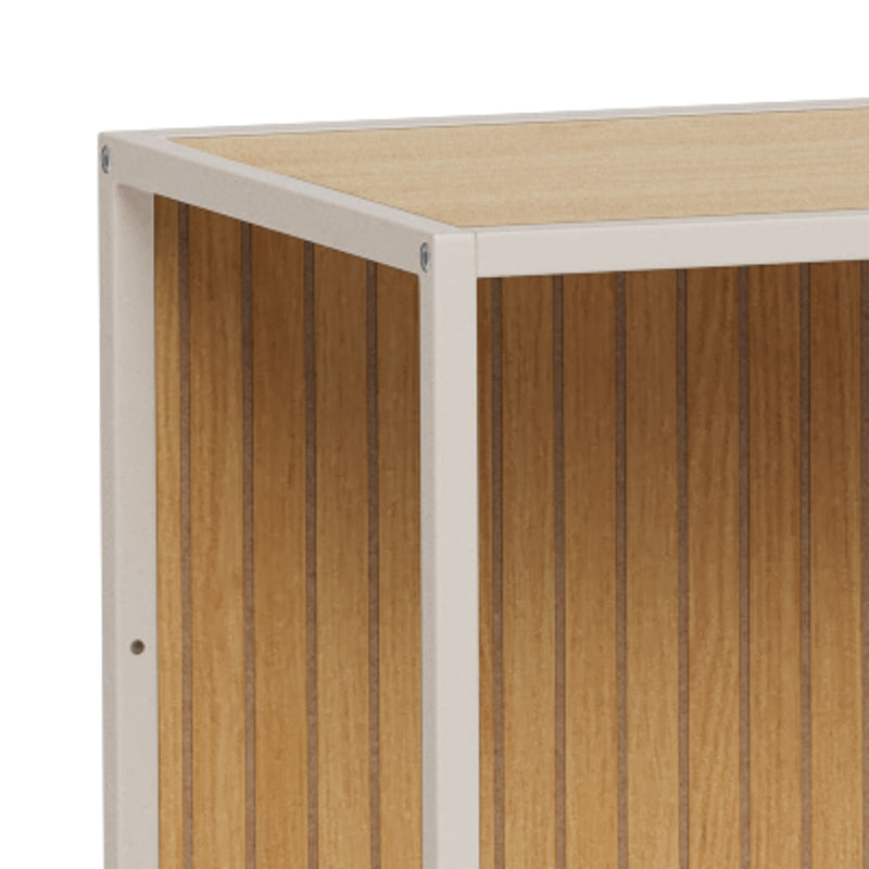 Seaford Bookcase in Oak & Grey – image 7