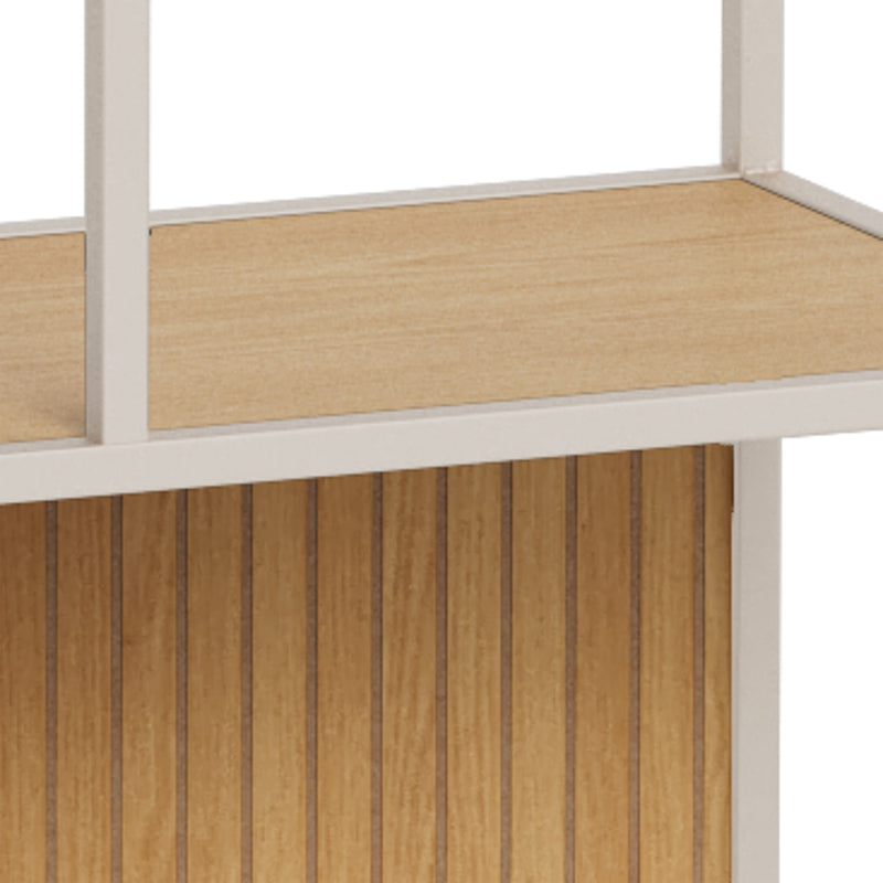 Seaford Bookcase in Oak & Grey – image 8