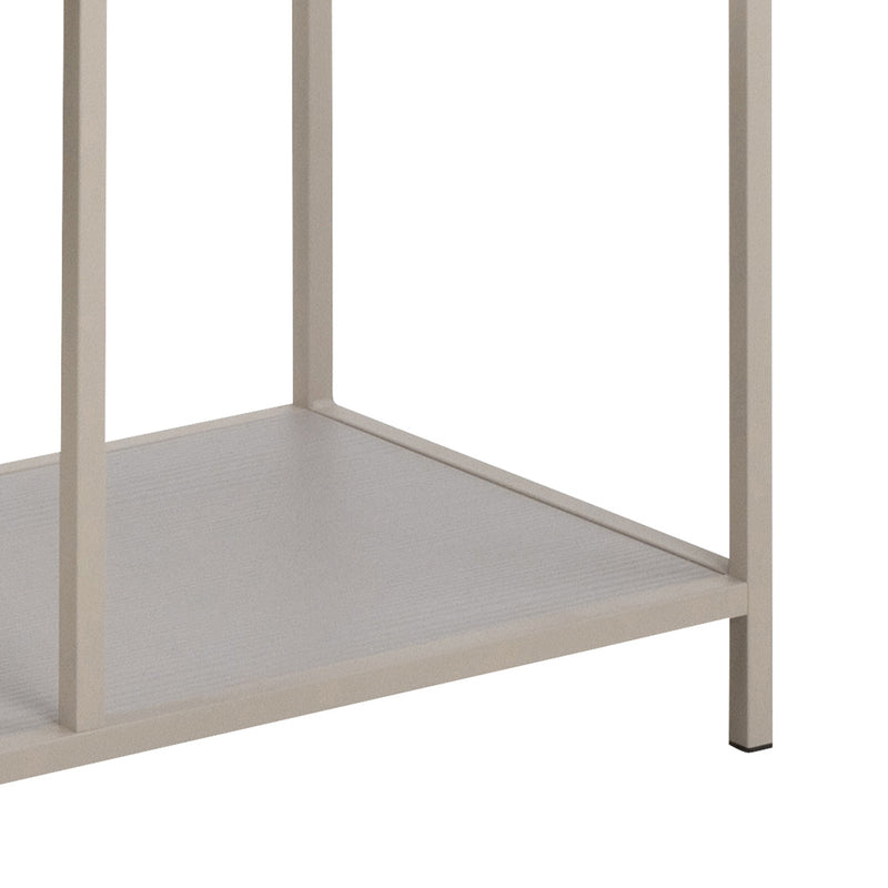 Seaford Tall Grey Metal Bookcase with 5 Shelves – image 11