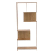 Seaford Bookcase With 5 Shelves in Oak & Grey – image 3