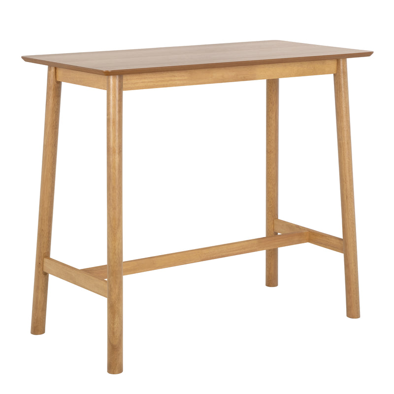 Barlow Bar Table in Matt Oak – image 1