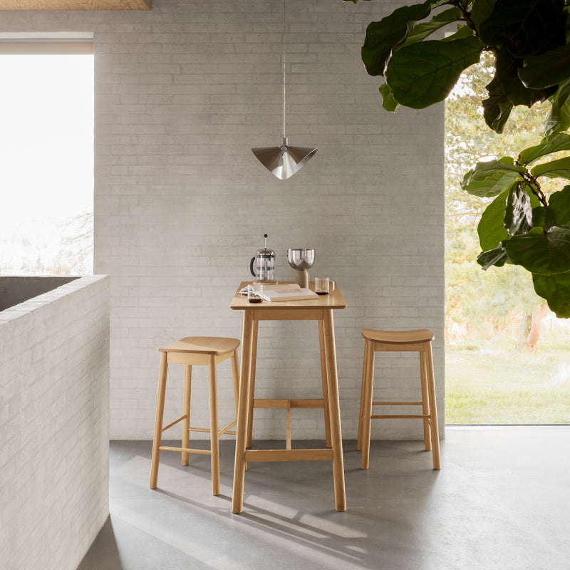 Barlow Bar Table in Matt Oak – image 4