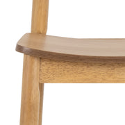 Barlow Bar Table in Matt Oak Included 2 Barlow Bar Stool in Matt Oak – image 10