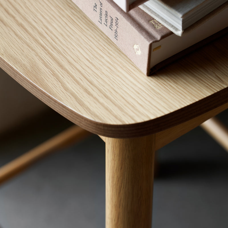 Barlow Bar Stool Without Back in Matt Oak Set of 2 – image 6
