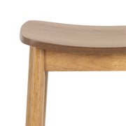 Barlow Bar Stool Without Back in Matt Oak Set of 2 – image 7