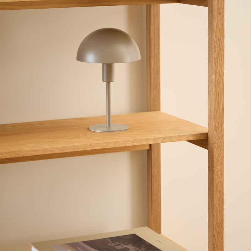 Ludza Rectangular Bookcase With 6 Shelves in Oak – image 5