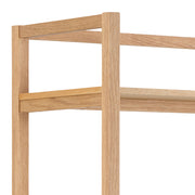 Ludza Rectangular Bookcase With 6 Shelves in Oak – image 6