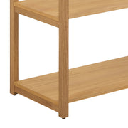 Ludza Rectangular Bookcase With 6 Shelves in Oak – image 8