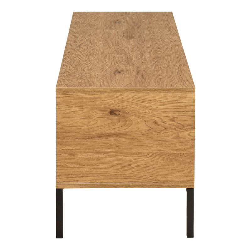 Seaford Tv Unit 2 Doors 1 Drawer in Matt Wild Oak – image 3