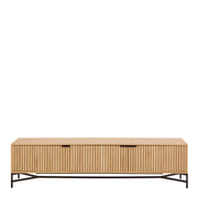 Jaipur TV Unit With 3 Doors 176cm Wide in Oak – image 2