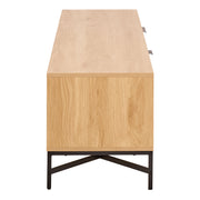 Jaipur TV Unit With 3 Doors 176cm Wide in Oak – image 3
