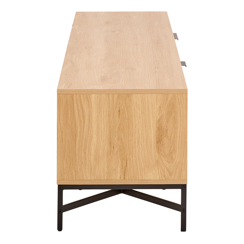 Jaipur TV Unit With 3 Doors 176cm Wide in Oak – image 3