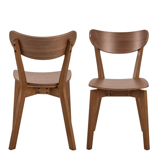 Roxby Dining Chairs in Walnut Set of 2 – image 2