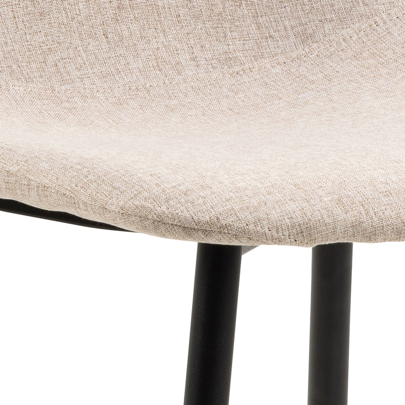 Celia Dining Chair Set of 4 – Beige – image 7