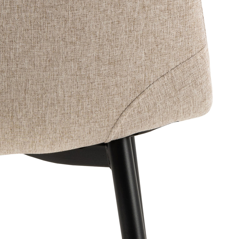 Celia Dining Chair Set of 4 – Beige – image 8