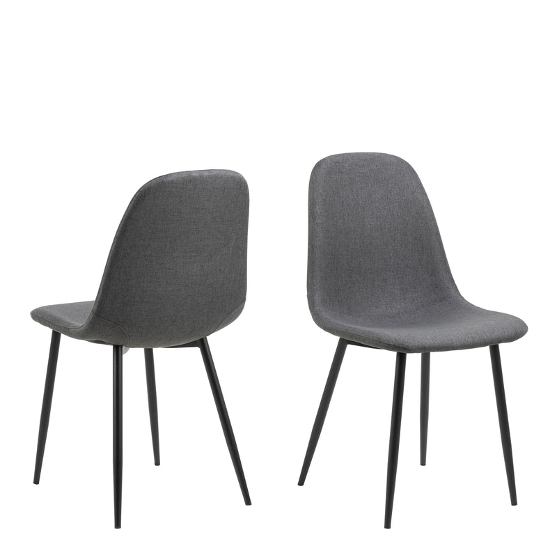 Celia Dining Chair Set of 4 – Grey – image 1