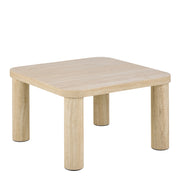 Solano Square Coffee Table 60 x – Travertine – image 1