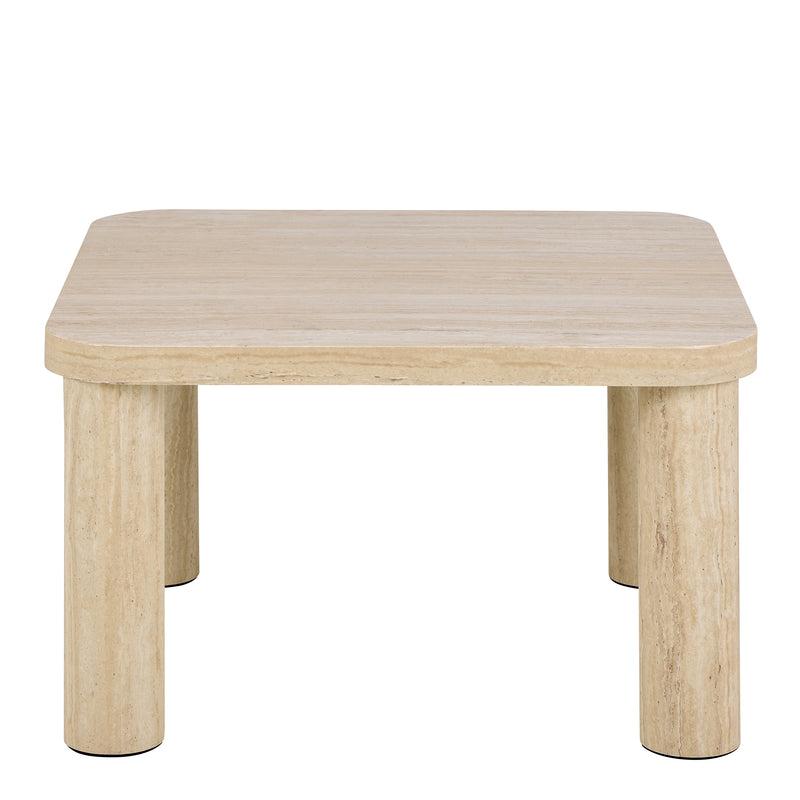 Solano Square Coffee Table 60 x – Travertine – image 2