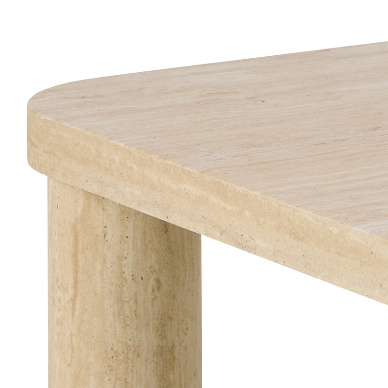 Solano Square Coffee Table 60 x – Travertine – image 6