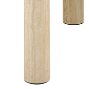 Solano Square Coffee Table 60 x – Travertine – image 7