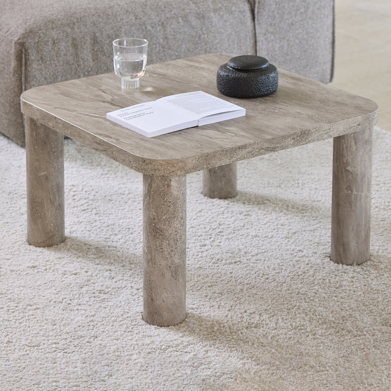 Solano Square Coffee Table 60 x – Grey – image 3