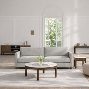 Southampton Round Coffee Table in Cream Ceramic 90x45cm – image 3