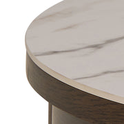 Southampton Round Coffee Table in Cream Ceramic 90x45cm – image 5