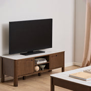 Southampton TV Unit 2 Doors 1 Shelf in Ceramic Cream – image 6