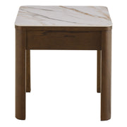 Southampton Square Side Table 1 Drawer in Cream Ceramic – image 3