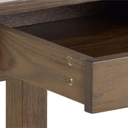 Southampton Square Side Table 1 Drawer in Cream Ceramic – image 9
