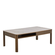 Southampton Rectangular Coffee Table 1 Drawer 1 Shelf in Cream Ceramic – image 3