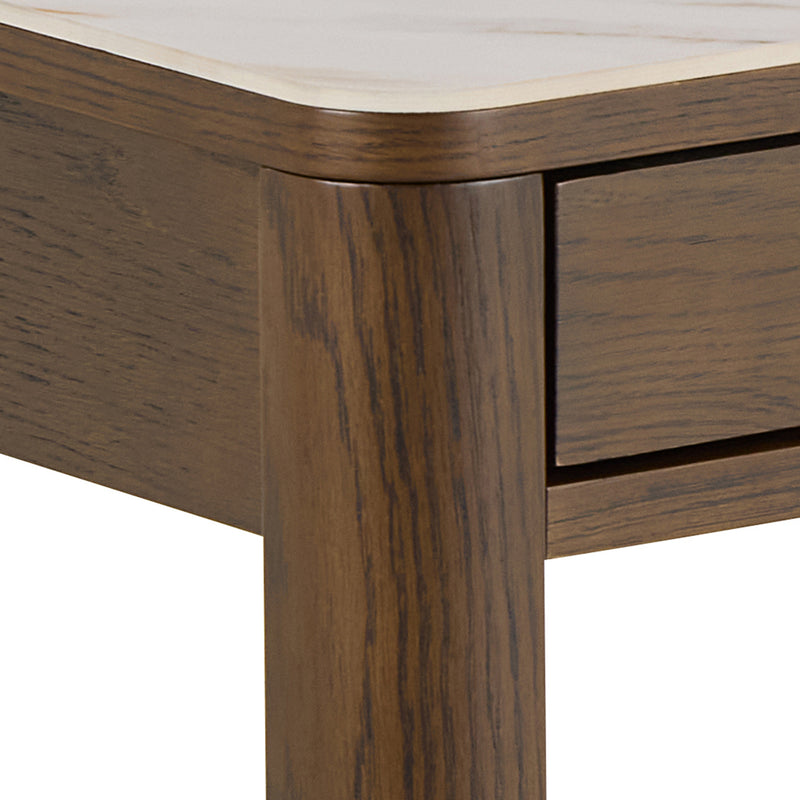 Southampton Rectangular Coffee Table 1 Drawer 1 Shelf in Cream Ceramic – image 9