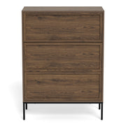 Palmdale 3 Drawer Chest in Smoked Oak – image 2