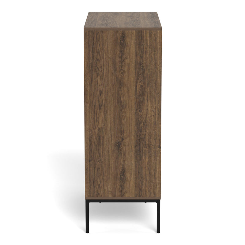 Palmdale 3 Drawer Chest in Smoked Oak – image 3