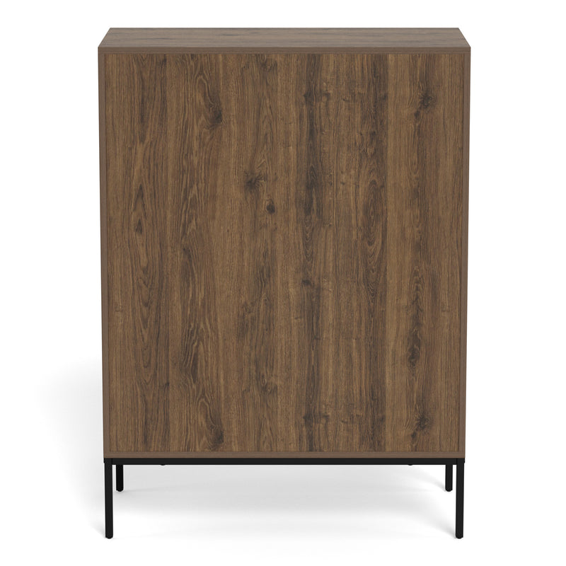 Palmdale 3 Drawer Chest in Smoked Oak – image 5