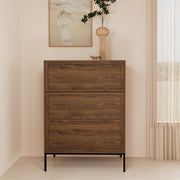 Palmdale 3 Drawer Chest in Smoked Oak – image 7