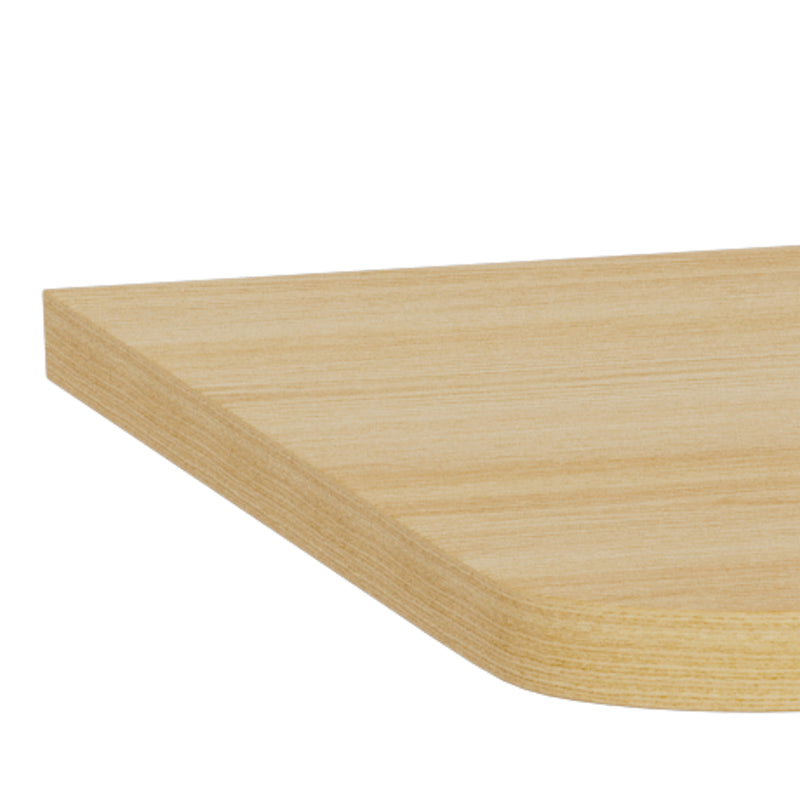 Darlington Console Table With 2 Open Shelves and Oak Top – image 6
