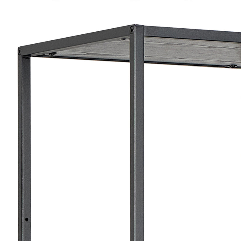 Seaford Bookcase with 5 Shelves in Black – image 7
