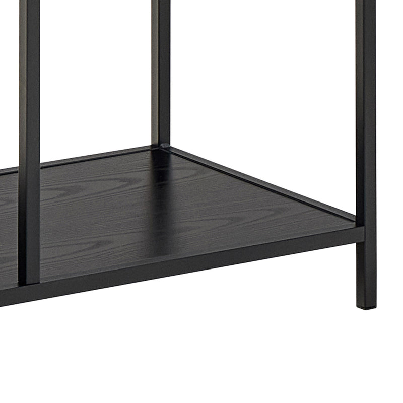 Seaford Bookcase with 5 Shelves in Black – image 9