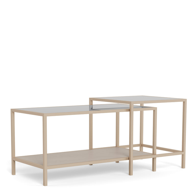 Seaford Coffee Table Set in Grey (Set of 2) – image 1