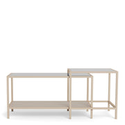 Seaford Coffee Table Set in Grey (Set of 2) – image 2