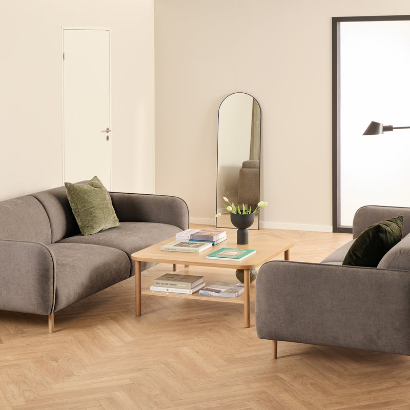 Westham 3-Seater Sofa 05 Fabric, Base – Brown – image 5