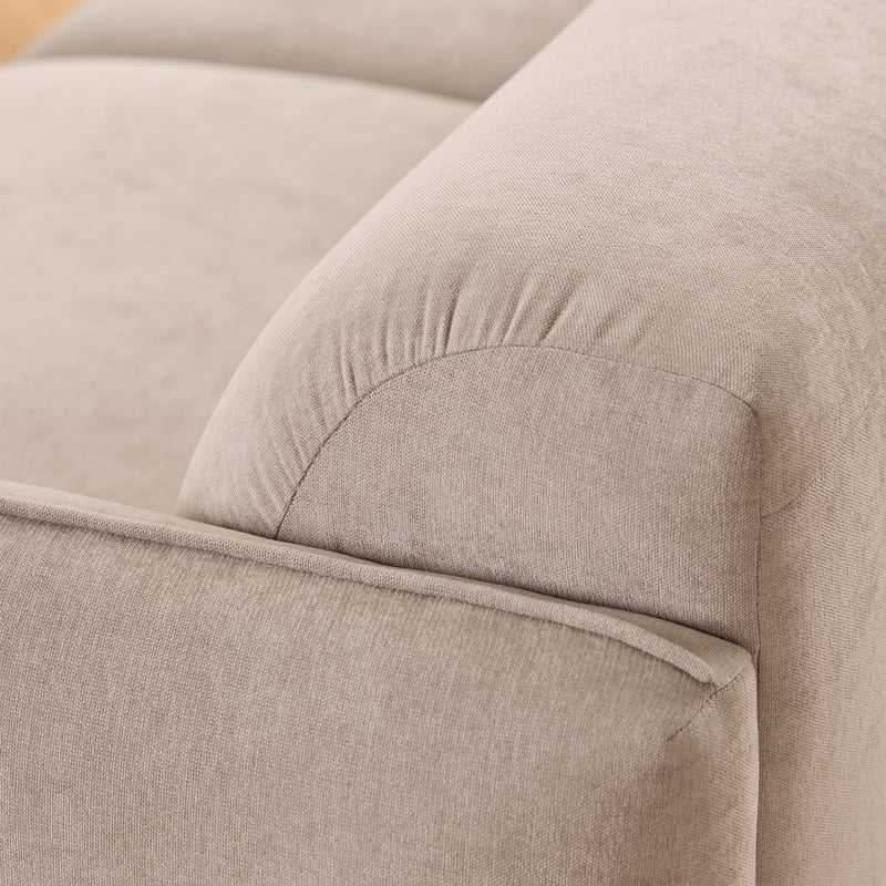 Westham 3-Seater Sofa 05 Fabric, Base – Beige – image 8