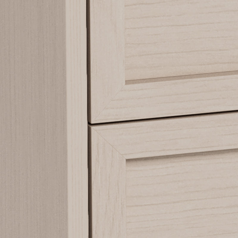 Palmdale Bedside Table with 2 Drawers in Grey – image 8