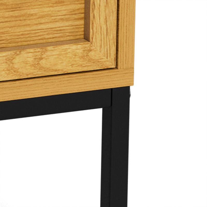 Palmdale Bedside Table with 2 Drawers in Wild Oak – image 10