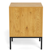 Palmdale Bedside Table with 2 Drawers in Wild Oak – image 5