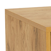Palmdale Bedside Table with 2 Drawers in Wild Oak – image 8
