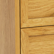 Palmdale Bedside Table with 2 Drawers in Wild Oak – image 9
